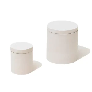 Drėgmę absorbuojantis indas (apvalus, baltas)