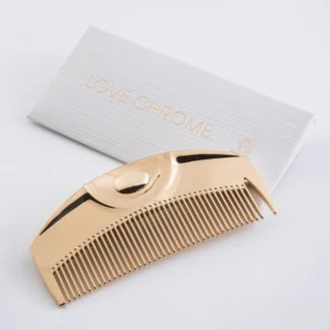 LOVE CHROME Tsuki japoniškos auksinės šukos alternate image