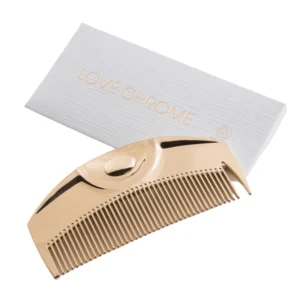 LOVE CHROME Tsuki japoniškos auksinės šukos