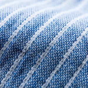 Japoniškas rankų rankšluostis (mėlynas, dryžuotas)