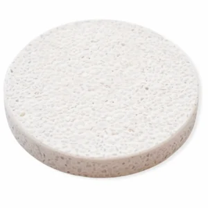 Apvali pastatoma muilinė (balta)