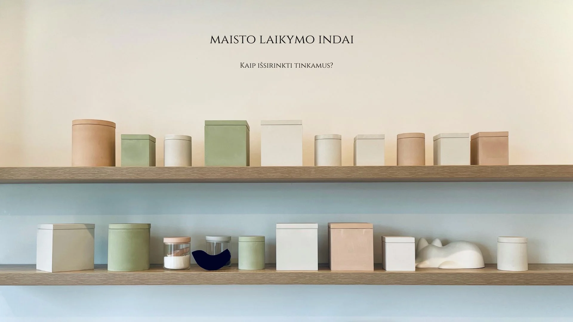 maisto laikymo indai