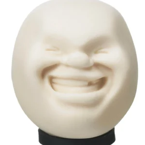 Streso valdymo kamuoliukas „Apvalus veidas” (Geltonas)