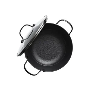 Satake juodas lengvo ketaus puodas su korėta nelimpančia danga 24 cm alternate image