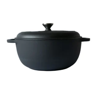 Satake matinis emaliuotas ketaus puodas, 22 cm