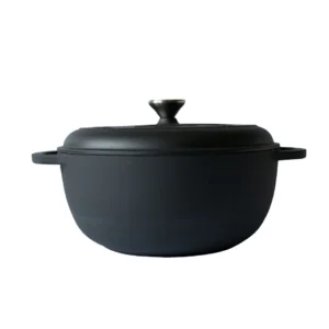 Satake matinis emaliuotas ketaus puodas, 28 cm